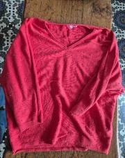 Pull rouge T48