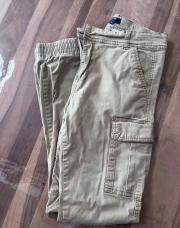 Pantalon cargo beige kiabi