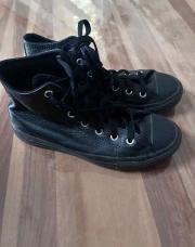 Converse montantes noires. 34