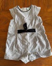Salopette short obaibi pois 24 mois 86