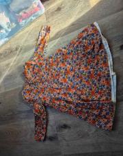Robe Sergent Major  orange 3 ans 