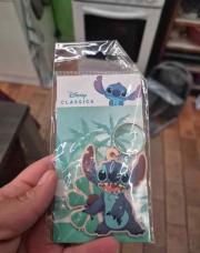 Porte cle stitch fleur