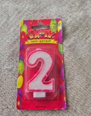 Bougie 2 ans 