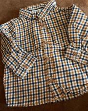 Chemise tape à l’œil carreau 9 mois 