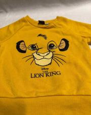 Pull roi lion 3/6 mois 