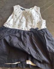 Robe kiabi blanc bleu 6m