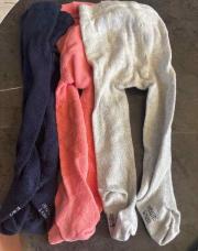 Lot bas collant 6/12M obaibi 