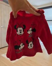 T-shirt l.manches minnie 62cm
