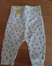 Legging blanc à poid gris 50-56cm