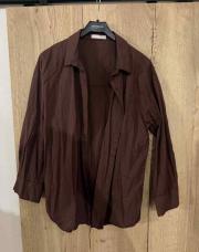 Chemise brune taille M 