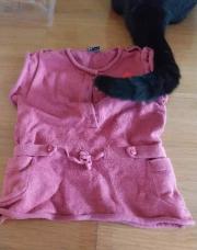 TAO BLOUSE rose 1a 3 mois 
