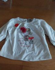 TAO blouse longue manche 1 à 3 mois 