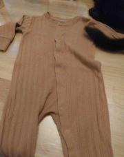 Zeeman pyjama brun 12 mois 