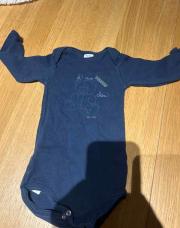 Body bleu marine oursons 