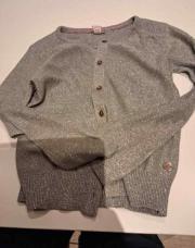 Gillet gris 4 ans 