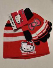 Bonnet+gants Hello Kitty T unique 