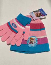 Bonnet+ gants Frozen,la reine des neiges Disney T unique 