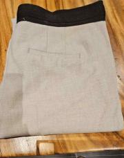 42.pantalon beige zara large