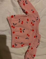 Pull rose à cerise 6M