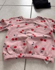 Pull cerise 3 ans 