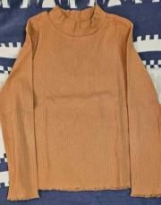 5/6ans sous pull brun h&m