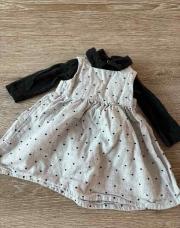 Robe + body à col