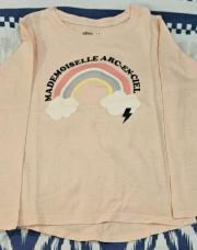 6ans t-shirt arc en ciel