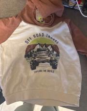 Pull à capuche 4x4 taille 2 ans 