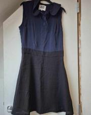 O. Robe bleu/noir Only S 