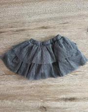 Jupe tulle grise neuve