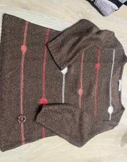 Pull brun Armand Thierry taille 40/42