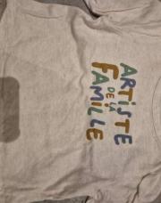 T-shirt artiste 9 mois