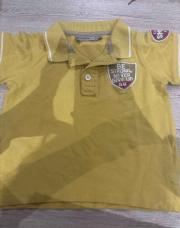 Polo jaune tao 3 ans 