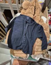 Gillet marine kiabi t9mois 
