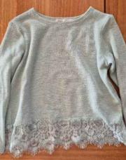 Pull vert eau H&M-2 ans