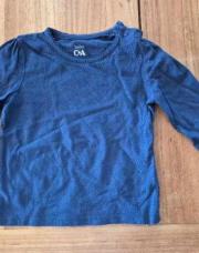 Pull bleu marine  C&A-92cm