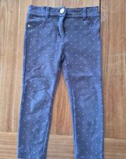 Pantalon gris pois argenté Orchestra-4ans