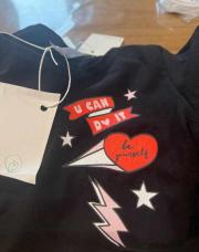 Blouse noir 5/6ans (65)