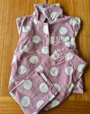 Ensemble pyjama rose-92cm