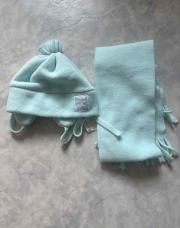 Bonnet et écharpe 3 mois 