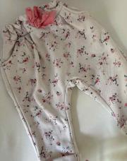 Pantalon à fleurs
