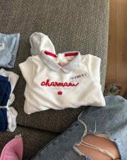 Pyjama obaibi blanc & rouge 3 mois