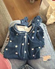 Pyjama bleu étoile 3/6m shein