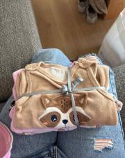 Lot 3 pyjamas fille 3 m brun/rose/beige
