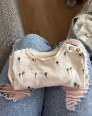 Ensemble beige/kaki 50cm