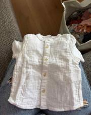 Chemise blanche 3/6 mois