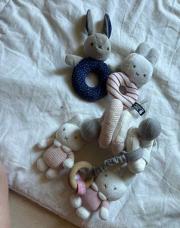 Lot miffy spirale et 2 hochet 