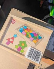50 formes magnétiques bois playtive