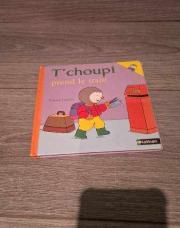 Livre tchoupi prend le train