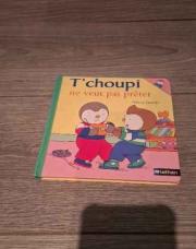 Livre tchoupi ne veut pas prêter 